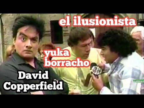 David Copperfield desapareciendo la botella de los borrachitos