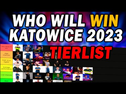StarCraft 2 IEM Katowice 2023 TIERLIST predictions