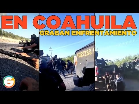 Policías graban enfrentamiento con integrantes del CDN  #Coahuila