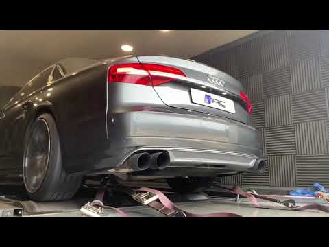Audi S8 D4 MRC Stage 2 Pop Bangs & Flames 🍿🔥🍿🔥