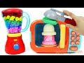 Microwave Just Like Home Smiley Candy Blender Machine Ice Cream Learn Colors Baby Finger Family Song