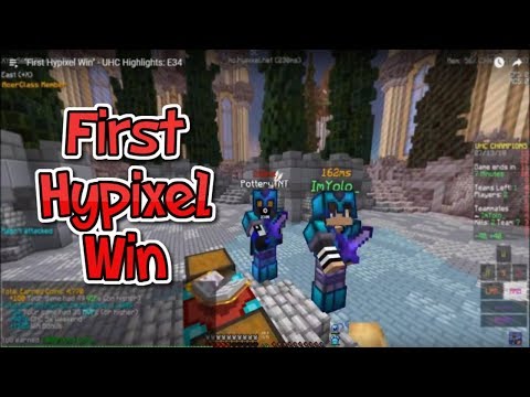 "First Hypixel Win" - UHC Highlights: E34
