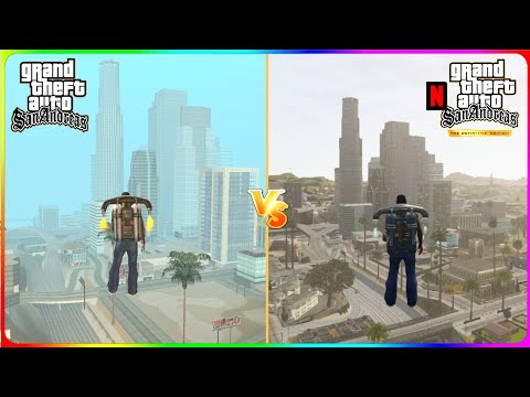 GTA San Andreas: Netflix Definitive Edition vs. Original Comparison
