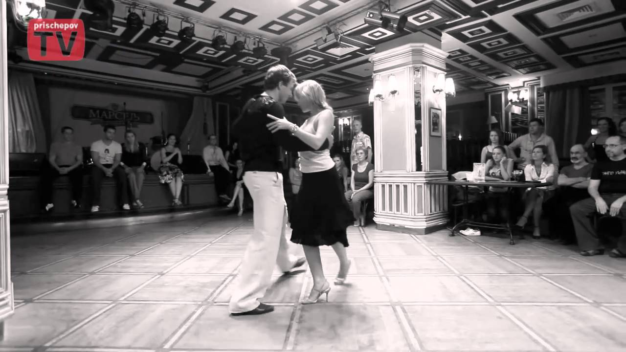 Julia Papilova and Andrei Eremenko, Russia, Moscow, Milonga "Cherchez la femme", 08.09.2010