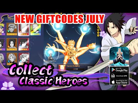 Ninjutsu Kaisen New Giftcodes July - Action RPG Naruto Android iOS