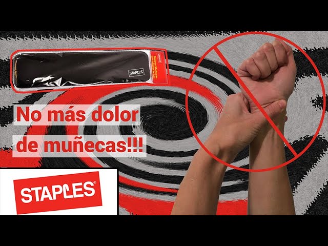 Vídeo relacionado con Reposamuñecas para ratón Reposamuñecas ergonómico de espuma con memoria para oficina y juegos - Negro