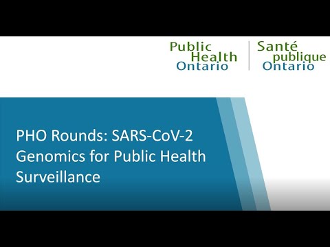 PHO Rounds: SARS-CoV-2 Genomics for Public Health Surveillance