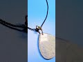💛Lemon Moss Agate🤎 pendant, on a long matte brown cord- with deep red and gold accent.