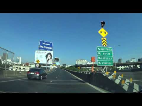 Driving in Bangkok 31 – Si Rat - Western Ring Road Expressway (Out Bound)