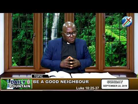 DAILY FOUNTAIN OF SEPTEMBER 22, 2019 - THE VEN. SAMSON EMEKA EZEA