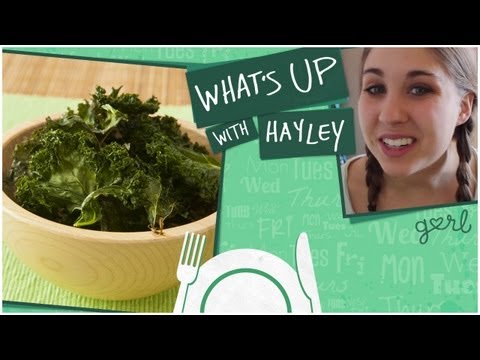 How To Make Baked Kale Chips - What's Up With Hayley