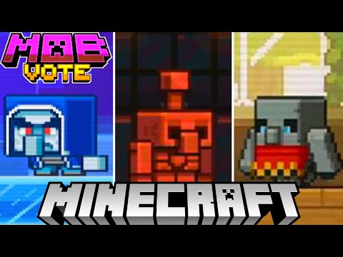 👉All Minecraft Mob Votes Animation 2017-2022👈