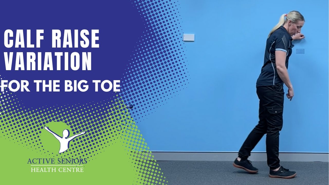Calf raise variation