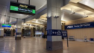 Phoenix Sky Harbor Airport (PHX) Driving Directions from Downtown to Car Rental Returns