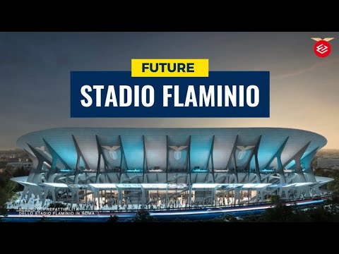 FANTASTIC! Nuovo Stadio Flaminio! Future Home of SS Lazio, Italy! Capacity : 40,000