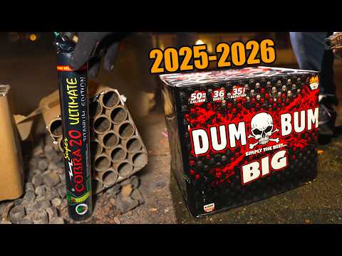 VUURWERK COMPILATIE 2025-2026 | OUDJAARSDAG