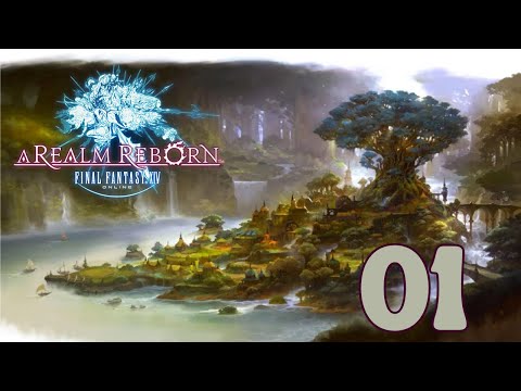 Final Fantasy XIV A Realm Reborn Gameplay Walkthrough | No Commentary MMO Adventure | Part 1