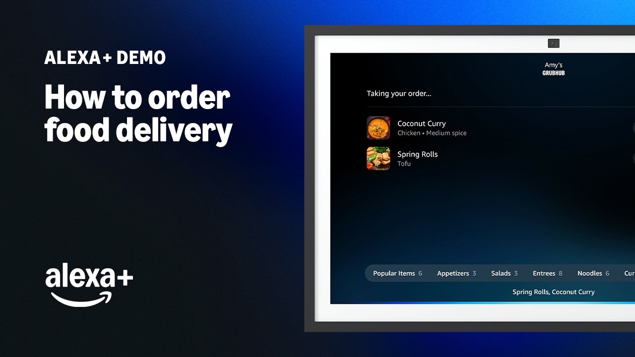 Demo: New Alexa+ feature makes ordering delivery easy - YouTube