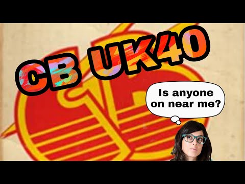 Having a look at cb radio UK40 daytime