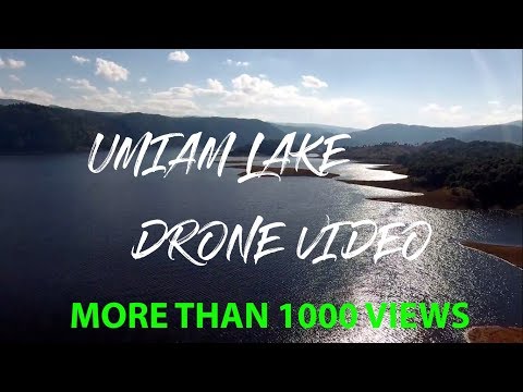 Umiam , Barapani Lake Drone Video First Time Video