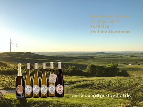 Gustavshof Online-Weinprobe - Rheinhessens Klassiker (zum Teil neu interpretiert)