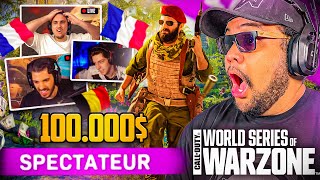 je SPEC les FRANÇAIS au WSOW en SOLO pour 100.000$ ! (World Series of Warzone 2022)