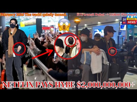 &ldquo;V, I Love You!&rdquo; &mdash; Kim Taehyung&rsquo;s Lisbon Arrival Becomes a Global Moment