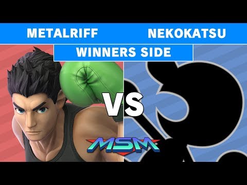 Smash Ultimate Tournament - MSM 175 Metalriff (Mac) vs Nekokatsu (G&W) Winners Pools