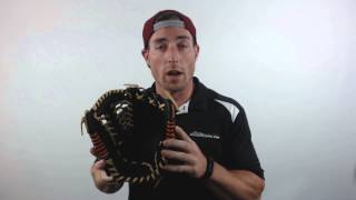 Video thumbnail: Louisville Slugger Omaha Series 5 Orange Baseball Glove: FGS5OR6-1150