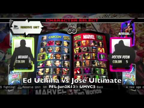 PFJ - UMVC3 - Ed Uchiha vs Jose Ultimate - PFL Jun2K13