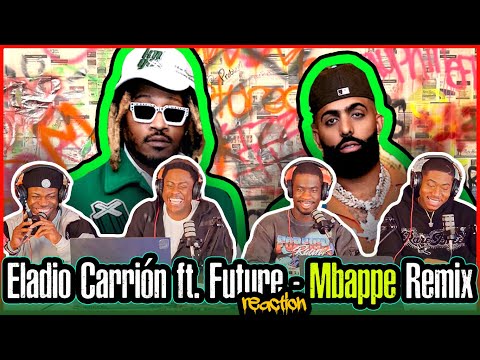 Eladio Carrión ft. Future - Mbappe Remix (Official Video) | Reaction