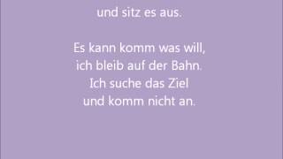 Mark Forster - Auf dem Weg. LYRICS :)