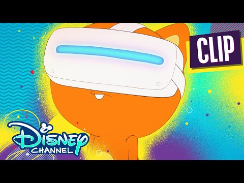 Kiff and Barry's VR Adventure! | Kiff | @disneychannelanimation
