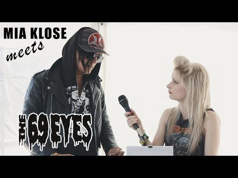 69 EYES - JYRKI - interview at Sweden Rock Festival 2018