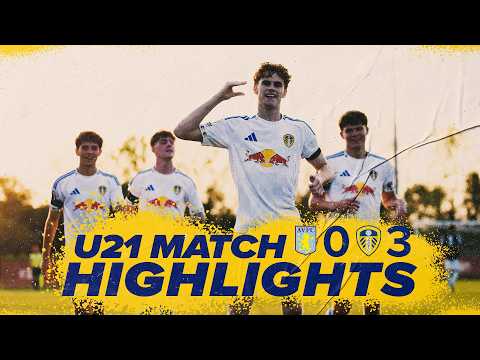 Highlights | Aston Villa U21 0-3 Leeds United U21 | Harry Gray double in Premier League 2