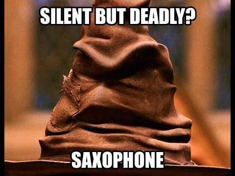 Harry Potter theme on alto saxophone