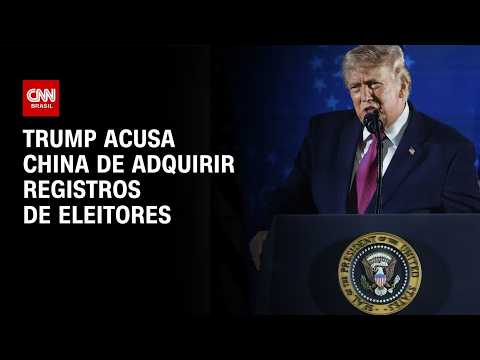 China reage após acusação de Trump sobre interferência nas eleições | LIVE CNN