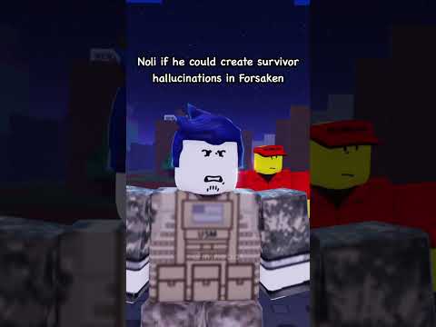 Guest 1337 VS Noli be like 😭 | FORSAKEN ANIMATION #forsaken #roblox