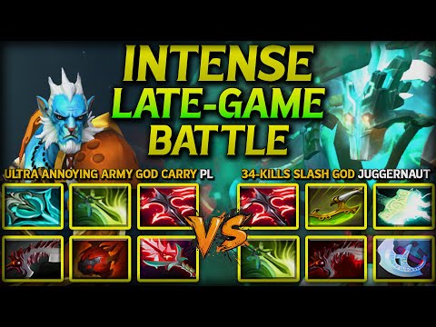INTENSE LATE-GAME BATTLE | ULTRA ANNOYING ARMY PHANTOM LANCER VS. 34-KILLS SLASH MACHINE JUGGERNAUT