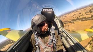 preview picture of video 'Mum's Aero L-39 Albatross Flight'