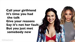 Riverdale Cast 3x15 - Call Your Girlfriend (Lyrics)(Full Version) by Camila Mendes and Vanessa