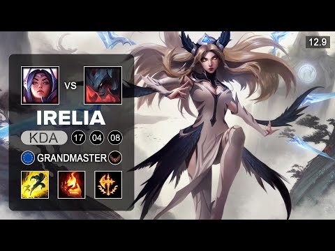 Irelia vs Aatrox Top - EUW Grandmaster - Patch 12.9 Season 12