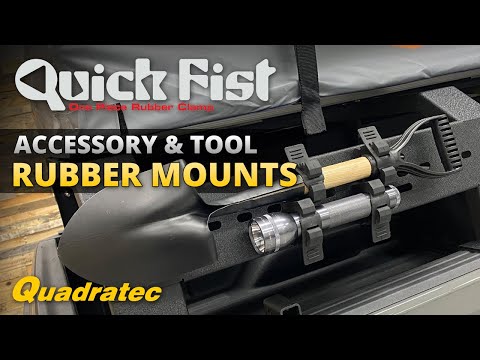 Quick Fist Rubber Clamps Install, Demo & Review - Original, Mini, Super & Fire Extinguisher Clamps