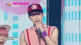 【TVPP】 B1A4 - You are a girl, I am a boy, B1A4 - 유얼어걸, 아임어보이 @ Comeback stage, Show! Music core