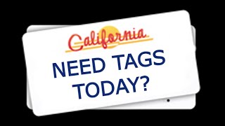 Vehicle title transfer   CA - Front Part Only