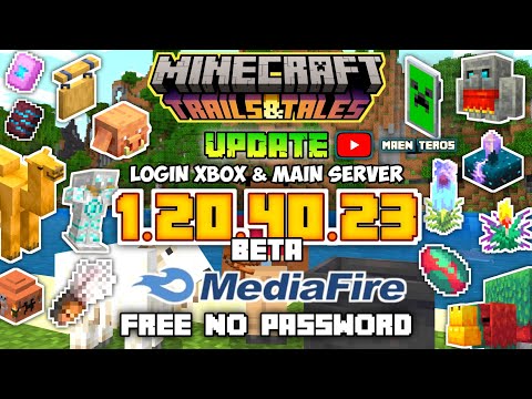 Maen Teros - UPDATE REVIEW MINECRAFT PE VERSION 1.20.40.23 BETA RELEASE, YOU CAN LOG IN TO XBOX AND MAIN SERVER!!