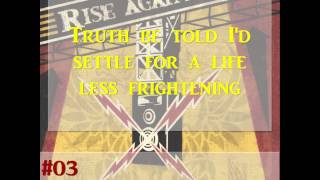 [Lyrics] Rise Against - Life Less Frightening