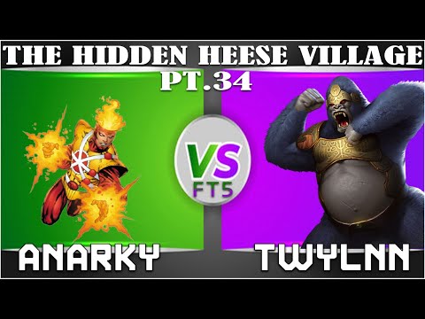 INJUSTICE 2: "The Hidden Heese Village pt 34" / AnarkyM4 (BLADAM/BM/FS) VS TwYLNn (GRODD) FT5