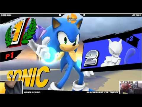 WBB #34 | Circa 6WX (Sonic) vs LoF Blue (Mewtwo) - Winners Finals - Smash For Wii U