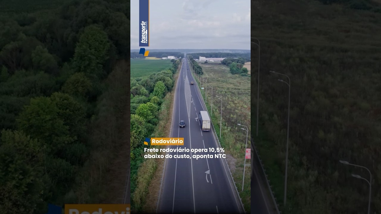Frete rodoviário opera 10,5% abaixo do custo, aponta NTC